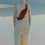 Women's Cowhide Leather Pillow-Shaped Sling Bag