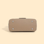 Women's Full-Grain Leather Flap Top Handle Crossbody Shoulder Bag