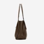 Fourre-tout en cuir véritable vintage pour femmes