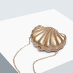 Pochette de soirée en acrylique Seabed Treasure pour femmes