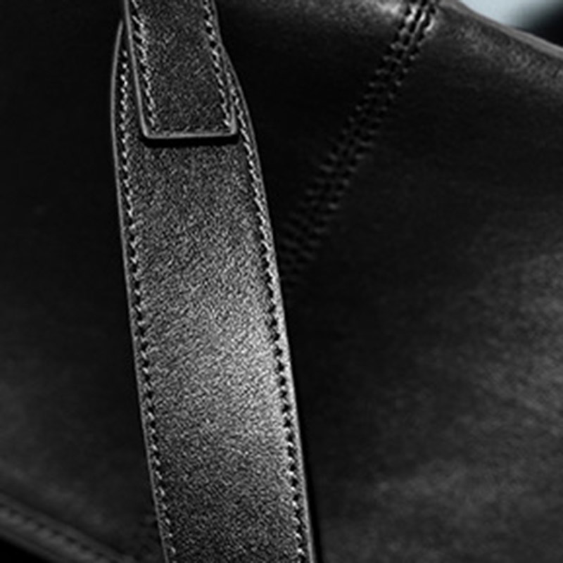 Sac à bandoulière vintage en cuir d'agneau pour femmes