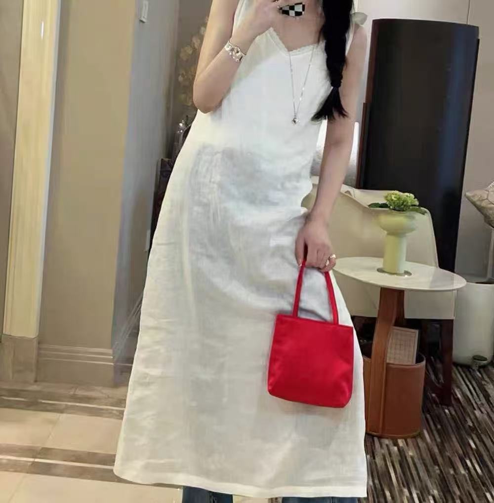 Women's Minimal Mini Satin Tote photo review