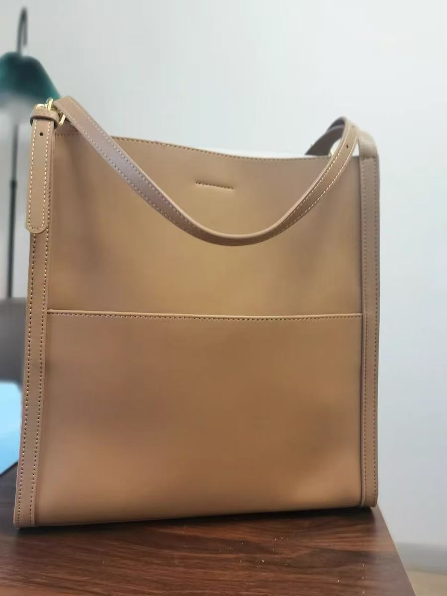Sacs fourre-tout en cuir véritable pour femmes photo review