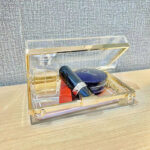 Women's Acrylic Clear Box Chain Clutch Bag Stadium Approved