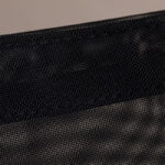 Fourre-tout en maille noir pour femmes