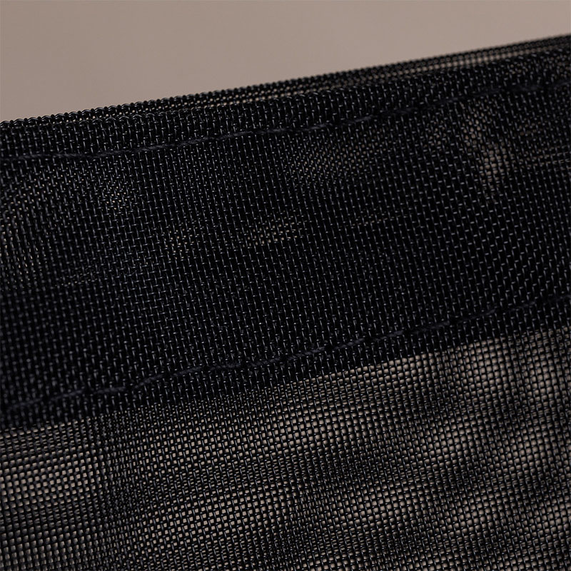 Fourre-tout en maille noir pour femmes