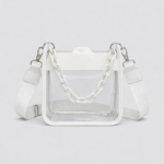 Women's Clear Chain Crossbody Bag