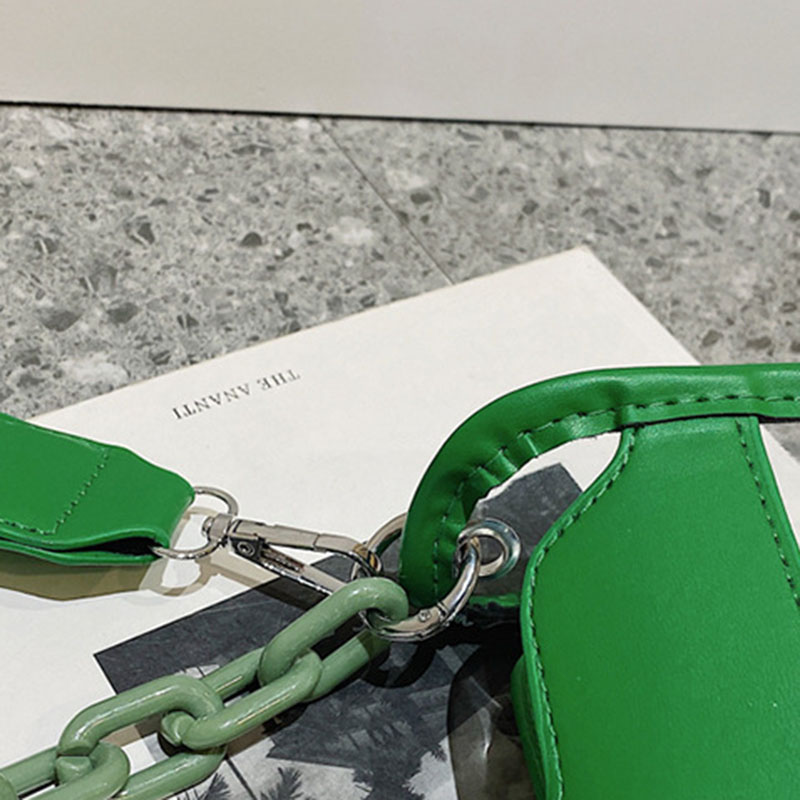 Women's Clear Chain Crossbody Bag
