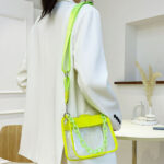 Women's Clear Chain Crossbody Bag