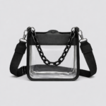 Women's Clear Chain Crossbody Bag