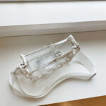 Women's Clear Chain Crossbody Bag