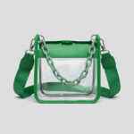 Women's Clear Chain Crossbody Bag