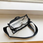 Women's Clear Chain Crossbody Bag