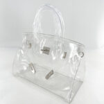 Women's Clear Stadium Approved Top Handle Bags with Shoulder Strap