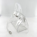 Women's Clear Stadium Approved Top Handle Bags with Shoulder Strap