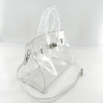 Women's Clear Stadium Approved Top Handle Bags with Shoulder Strap
