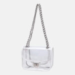 Women's Clear Stadium Approved Chain Shoulder Bag