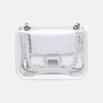 Women's Clear Stadium Approved Chain Shoulder Bag