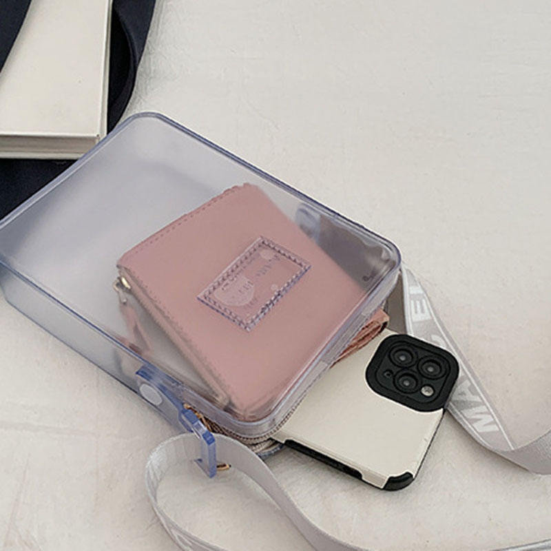 Women's Clear Stadium Approved Crossbody Phone Bag