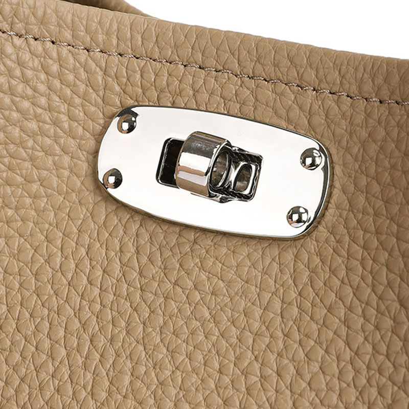 Women's Full-Grain Leather Heart Charm Winged Tote Bag with Crossbody Shoulder Strap