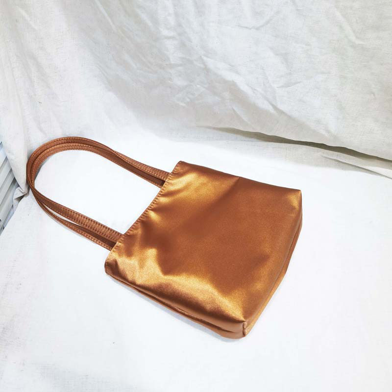 Women's Minimal Mini Satin Tote