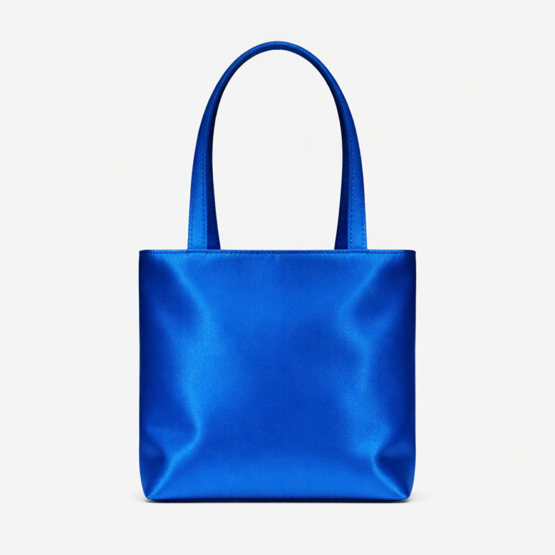 Women's Minimal Mini Satin Tote
