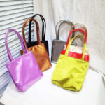 Women's Minimal Mini Satin Tote