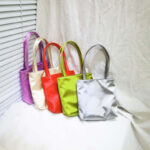 Women's Minimal Mini Satin Tote