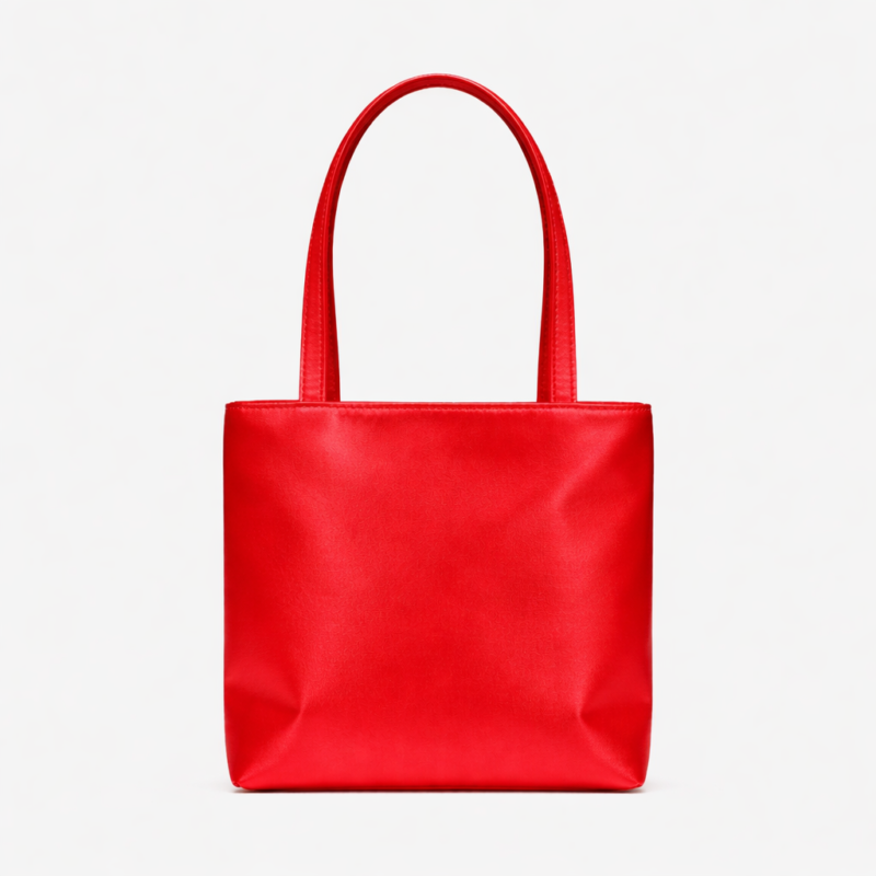 Women's Minimal Mini Satin Tote