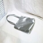 Women's Minimal Mini Satin Tote