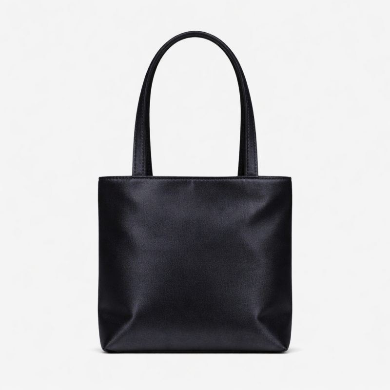 Women's Minimal Mini Satin Tote