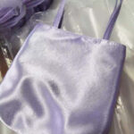 Women's Minimal Mini Satin Tote