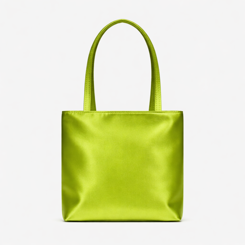 Women's Minimal Mini Satin Tote