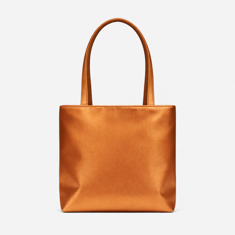 Women's Minimal Mini Satin Tote