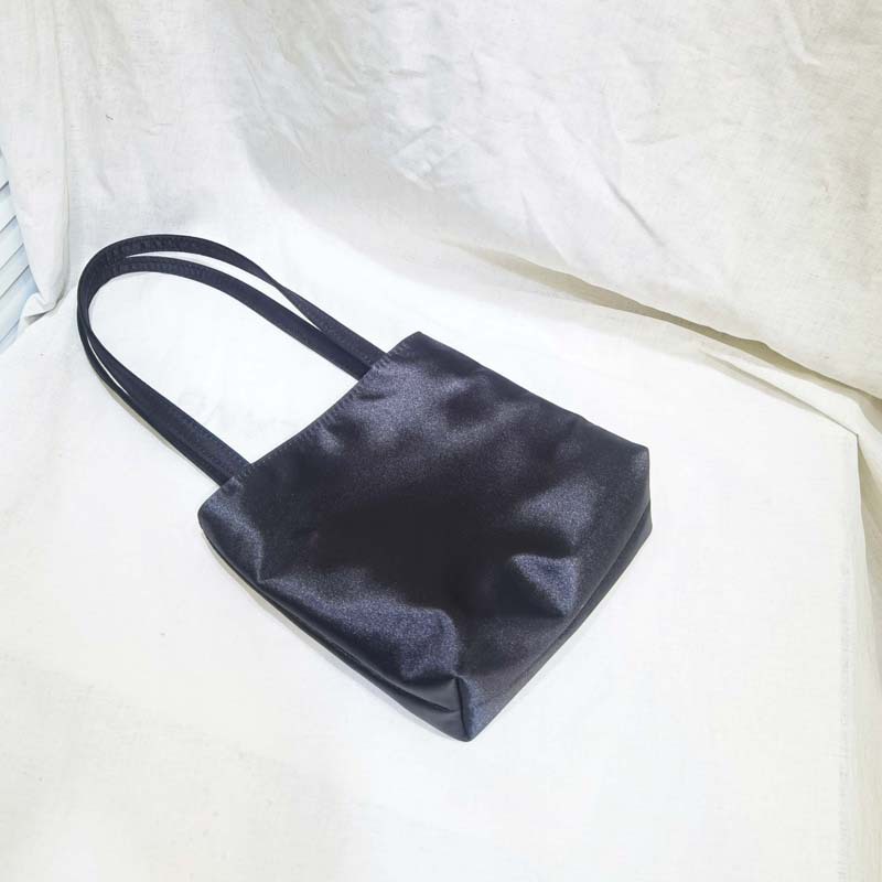 Women's Minimal Mini Satin Tote
