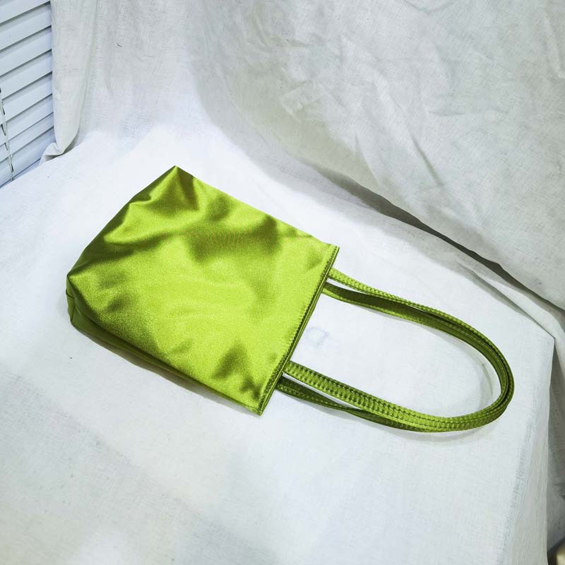 Women's Minimal Mini Satin Tote