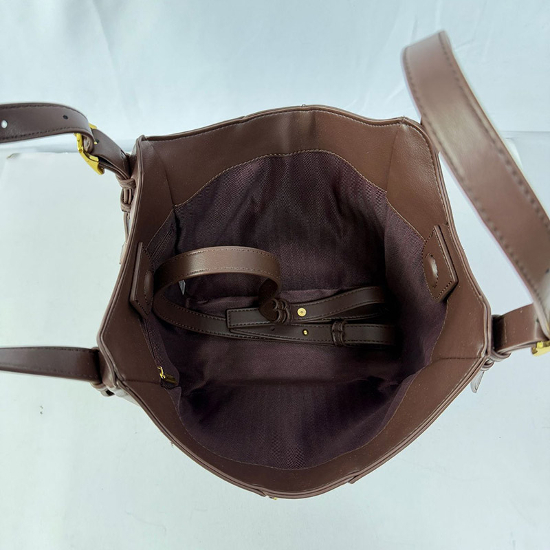 Women's Vegan Leather Zip-Detail Shoulder Tote Bag with Crossbody Strap