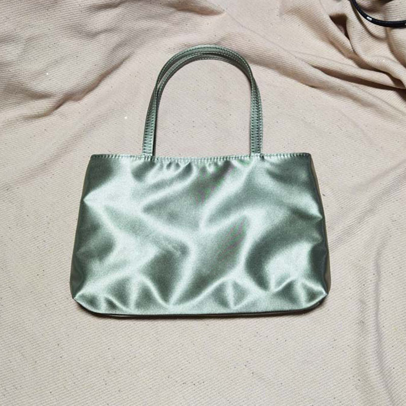 Women's Satin Minimal Shoulder Tote