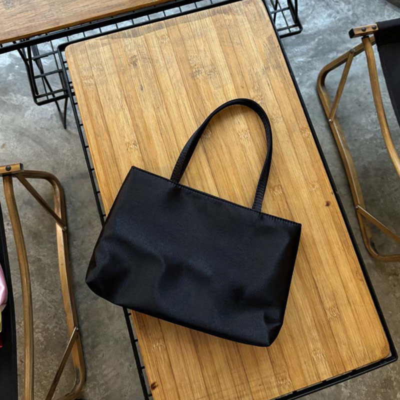 Women's Satin Minimal Shoulder Tote