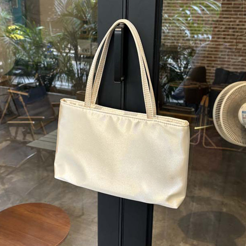 Women's Satin Minimal Shoulder Tote