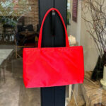 Women's Satin Minimal Shoulder Tote