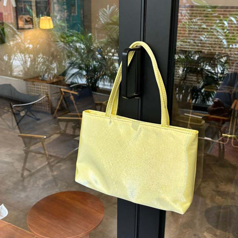 Women's Satin Minimal Shoulder Tote