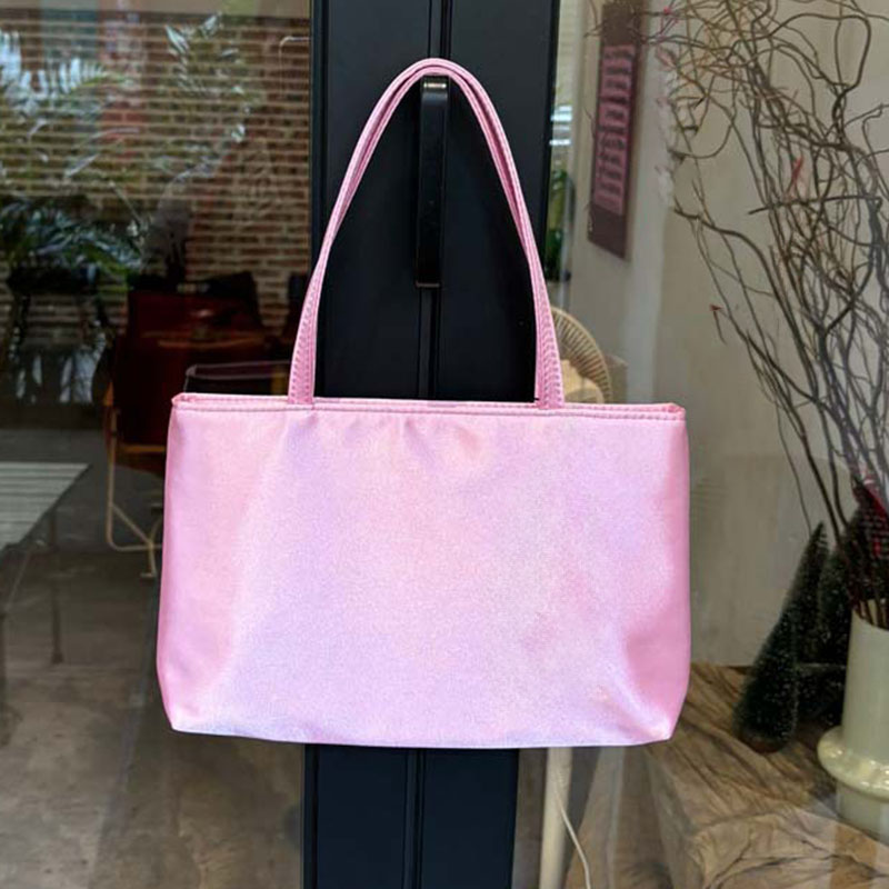 Women's Satin Minimal Shoulder Tote