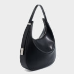 Women's Split Leather Zipper Closure Shoulder Hobo Bag