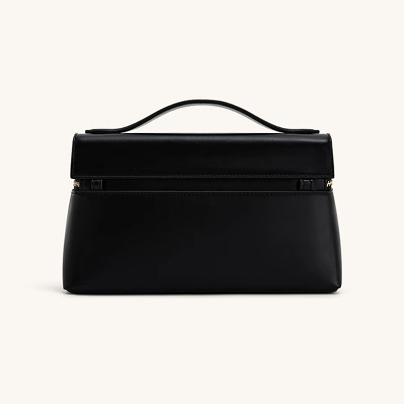 Sac à main en cuir synthétique à fermeture à glissière pour femmes
