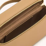 Sac à main en cuir synthétique à fermeture à glissière pour femmes