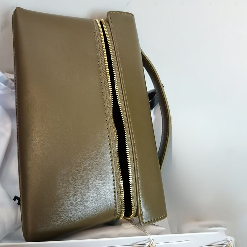 Sac à main en cuir synthétique à fermeture à glissière pour femmes