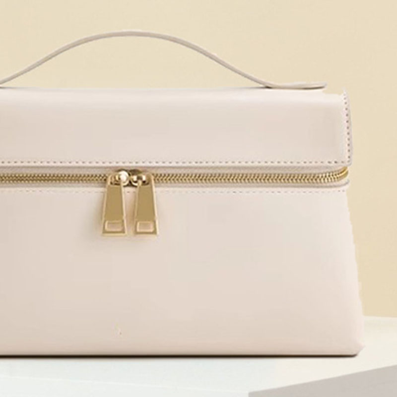 Sac à main en cuir synthétique à fermeture à glissière pour femmes