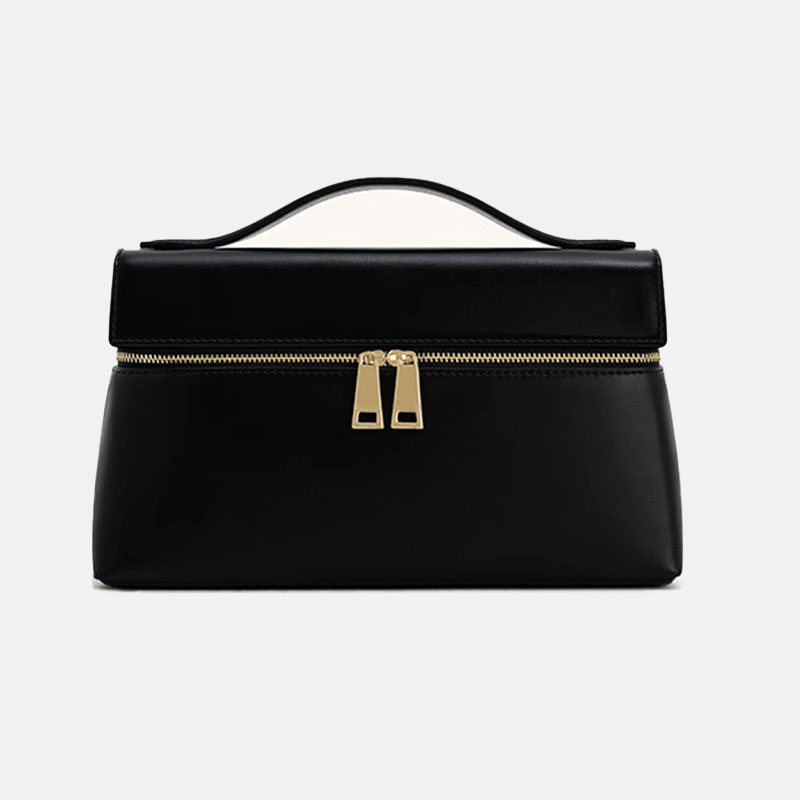 Women's Synthetic Leather Zipper Closure Top Handle Handbag