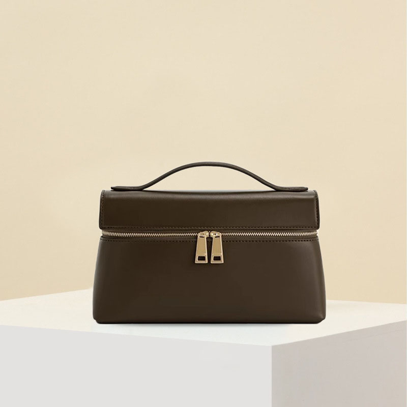 Sac à main en cuir synthétique à fermeture à glissière pour femmes